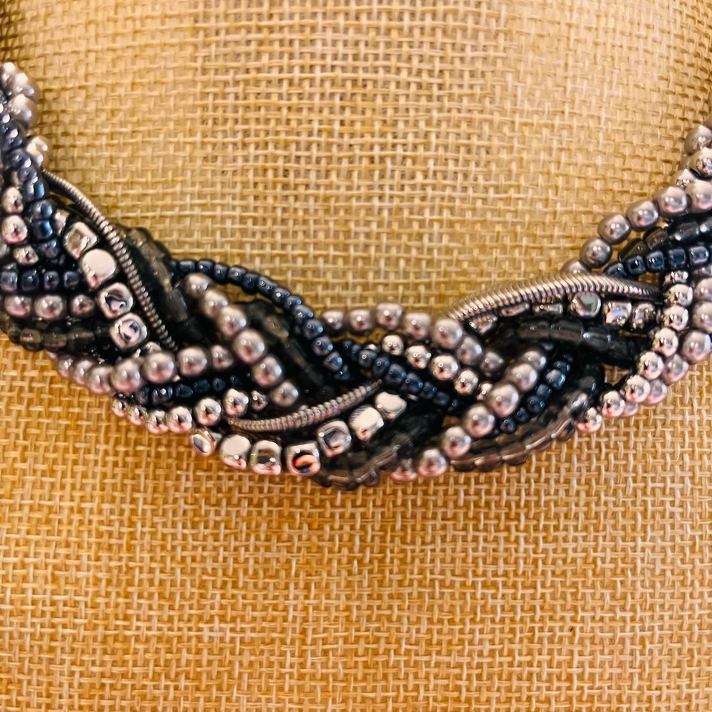 Interwoven Statement Necklace From Premier Design… - image 6